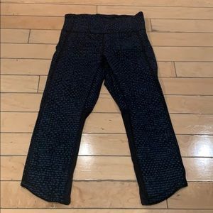Lululemon cropped legging
